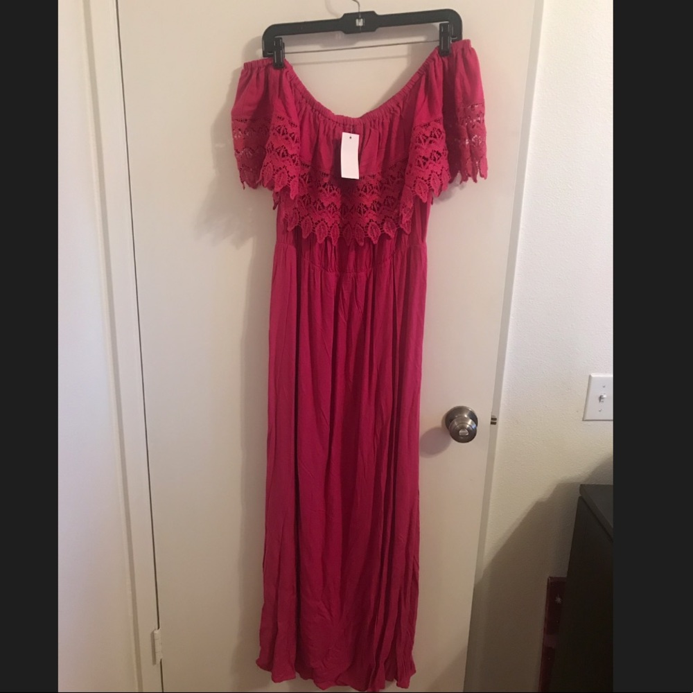 Vandalize Off The Shoulder Maxi Dress